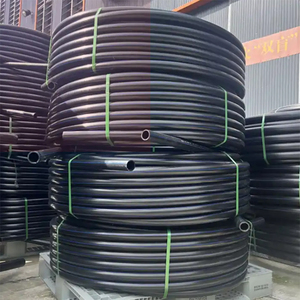Tubi flessibili in HDPE neri flessibili per l'approvvigionamento idrico agricolo tubi di irrigazione in polietilene PE - Product Image 3