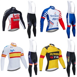 Conjunto de Ropa de Ciclismo para Carreras de Montaña y Carretera, Nombre del Equipo Personalizable, Kit de Nailon Absorbente de Sudor para Hombre - Product Image 1