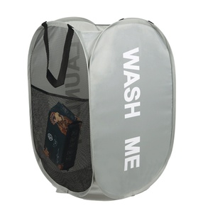 Cesto de Ropa Sucia Plegable de Malla – Gran Capacidad, Ligero, Portátil, Transpirable - Product Image 2