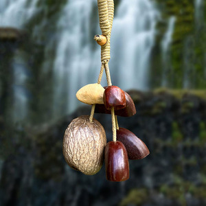 도매 맞춤형 천연 핸드 쉐이커 판기 차차 벨리릭 씨앗 껍질 쉐이커 너트쉘 타악기 - Product Image 3