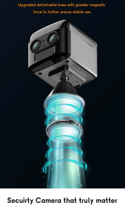 Nouveau Full Hd 2k 1080p Surveillance Sécurité Double Objectif 6X Zoom In Out Enregistreur Vidéo Portable Petit Cctv 4G Carte Sim Mini Caméras - Product Image 4