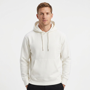 Custom Unisex Formal Hoodies New Design Digital Solid Long Sleeve 100% Cotton Fleece Casual Streetwear Half Zip for Winter - Product Image 5