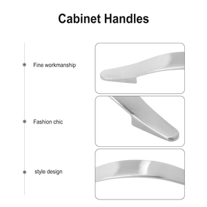 Poignées de meuble en acier inoxydable 80 mm, boutons de tiroir modernes et vintage pour cuisine, salle de bain, armoire, placard - Product Image 5