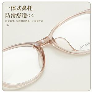 Monturas de Gafas Ovaladas JF8090 para Mujer, Lentes de Resina, Montura Completa, Tendencia de Moda, Origen Danyang - Product Image 3