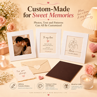Cadre photo magnétique avec panneau arrière, échange facile des images, cadre photo personnalisé, produits de décoration intérieure, forme, taille et matériau personnalisables
