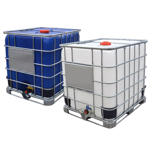 Réservoir d'eau IBC 1000 <span class=keywords><strong>litres</strong></span> Équipement de stockage de produits chimiques Réservoir HDPE Conteneur de réservoir en plastique de 1000 <span class=keywords><strong>litres</strong></span> - Product Image 2