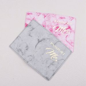 Cross-Border Best-Selling Soft Leather Minimalist Letter <b>Holder</b> Pu Passport Wallet <b>Travel</b> <b>Document</b> Casefactory - Product Image 4