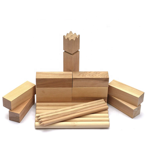 Juego Social al Aire Libre de Madera Dura, Kubb, Juego de Jardín para Formar Equipos, <span class=keywords><strong>Ajedrez</strong></span> <span class=keywords><strong>Vikingo</strong></span> para Acampar, Picnic, Juego Deportivo Interactivo - Product Image 2