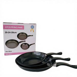 Juego de Sartenes Antiadherentes de Acero Inoxidable de Tres Piezas para Uso Doméstico, Ollas para Arroz y Sartén Wok, Capacidad de 1-2L, Diseño Clásico - Product Image 2