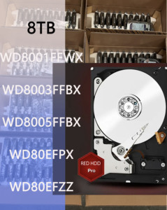 <span class=keywords><strong>WD80EFZZ</strong></span> Disco Duro NAS de 8 TB y 3.5 Pulgadas, 128 MB de Caché, SATA 6 Gb/s, Tecnología CMR, Unidad de Disco Duro para Servidor de Almacenamiento en Red 24/7 - Product Image 2