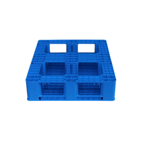 Paletas de plástico de una cara de 800*600*150mm para apilamiento en almacén, disponibles para la venta - Product Image 2