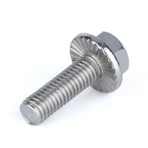 Pernos de Acero Inoxidable con Brida de 3/8'', M16 x 100, M10 x 125, Grado 316, M38, M26, Hexagonales, M8 x 2, M32, Pernos Hexagonales con Brida 5.8 - Product Image 1
