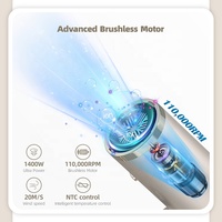 RUCHA Brosse Sèche-Cheveux 8-en-1 Volumisante à Ions Négatifs, Fer à Boucler et Brosse Soufflante à Air Chaud Haute Vitesse Multi-Styler