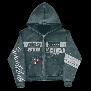 Nhà sản xuất quần áo đặt may, quần áo thiết kế, quần áo nam, kiểu dáng mới, áo khoác thêu phối tua rua cho nam - Product Image 6