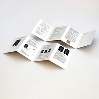 Service d'impression de brochures personnalisées en papier brillant pour le profil de l'entreprise, le prospectus, les instructions de utilisation du produit, le manuel, le dépliant, la feuillelette