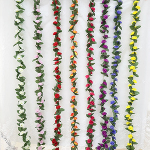 Usine de fleurs artificielles Meiyu Craft, guirlandes de fleurs artificielles, fleurs en soie, 56 fleurs, décoration de mariage, accessoires de photographie - Product Image 4
