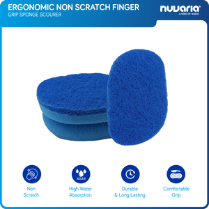 Spugna per Pulizia Ergonomica Antigraffio con Impugnatura Ergonomica e Schiuma a Pori Fini per Pulizia della Cucina - Product Image 1
