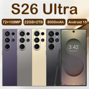 Smartphone S26Ultra Versión Global <span class=keywords><strong>22</strong></span>+2TB 4G/<span class=keywords><strong>5G</strong></span>, Doble Tarjeta SIM, Reconocimiento Facial, Alta Calidad, Android 15 - Product Image 1