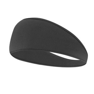 Bandeau de sport pour femme, respirant, séchage rapide, haute élasticité, pour yoga et course à pied, couleur unie, design en soie glacée - Product Image 4