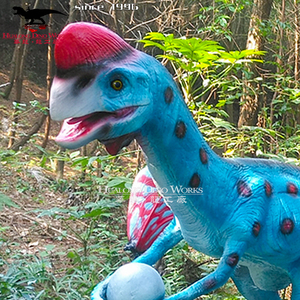 Interactive Dinosaur Exhibit Animatronic Oviraptor Model - Product Image 6