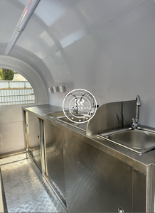 Carrito de Comida de Diseño Popular con Certificado CE DOT que Cumple con el Estándar Estadounidense, Camiones de Comida Móviles, Remolque de Comida Rápida - Product Image 3