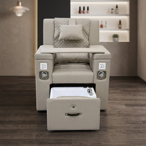 Sillón de Masaje Eléctrico para Salón de Uñas, Sillas de Spa para Pedicura sin Tuberías y Manicura - Product Image 3