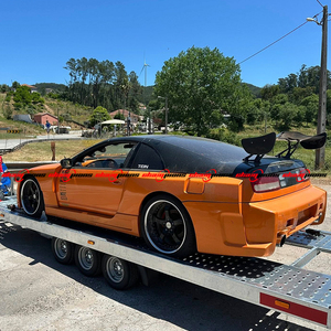Nuevo Kit de Carrocería Ancha Vapor, Parachoques Delantero y Trasero, Faldones Laterales, Guardabarros, para Fairlady Z32 300ZX 1990-1996, FRP Ferrous Park - Product Image 4