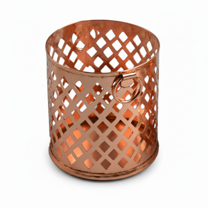 Multiple <b>Candle</b> Votive Copper Plated Finishing <b>Candle</b> and T-light Holder for Home Villa <b>Dinner</b> and Wedding Design <b>Candle</b> Stand - Product Image 1