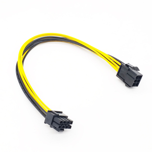 <span class=keywords><strong>สาย</strong></span>แปลงสัญญาณ PCI 6ขาเป็น<span class=keywords><strong>8</strong></span>พินสำหรับกราฟิกการ์ดแสดงผล - Product Image 2