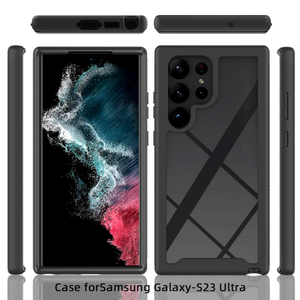 360 completo pellicola per animali domestici schermo proteggere TPU PC 2 in 1 custodia per telefono per Samsung Galaxy S24 ultra S23FE S22 <span class=keywords><strong>S21</strong></span> plus Anti Scratch <span class=keywords><strong>Cover</strong></span> - Product Image 2