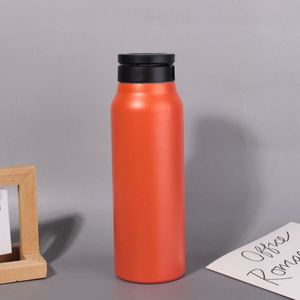 Custom Logo Sport Magnetic Water Bottle 24oz Stainless Steel Vacuum <b>Cup</b> with <b>Black</b> Magnet Circle - Product Image 6