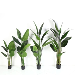 Intérieur faux <span class=keywords><strong>voyageur</strong></span> <span class=keywords><strong>banane</strong></span> jardin decorationartificial bananier - Product Image 1