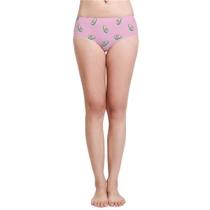 Dropshipping mutandine a vita bassa Sexy da donna <span class=keywords><strong>Super</strong></span> morbide stampa rosa slip Push Up Lingerie perizoma per ragazze - Product Image 3