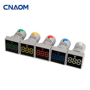 Atacado AD16-22VM 60-500V tipo quadrado <span class=keywords><strong>display</strong></span> mini lâmpada indicadora do medidor de tensão Led indicador do painel - Product Image 6