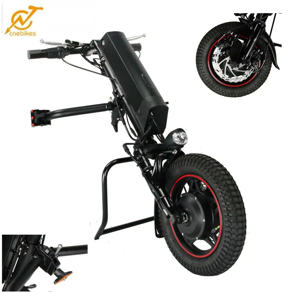 Trade Assurance 12inch 36v 350w wheelchair handcycle spare parts for old man with 10.4Ah