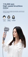 Sèche-cheveux professionnel pour cheveux très courts, avec aspiration des cheveux, pour coiffeurs et salons