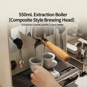 <span class=keywords><strong>Cafetera</strong></span> Semiautomática en Oferta, <span class=keywords><strong>Cafetera</strong></span> Espresso Comercial para Uso Doméstico, Eléctrica, de Plástico - Product Image 5