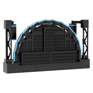 <span class=keywords><strong>FNAF</strong></span> Midnight Bear MOC1653 395Pcs Rock Stage  Blocs Mini Diy Ensembles de blocs de construction éducatifs Jouets pour enfants - Product Image 6