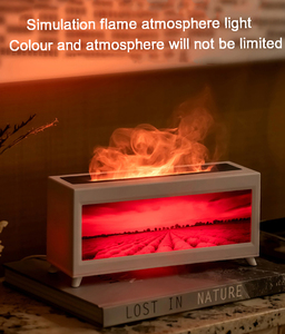 Yinzam Y16 alev Aroma YAYICI yaratıcı renkli atmosfer ışığı ev ofis yatak odası ultrasonik <span class=keywords><strong>Mini</strong></span> şömine Aroma YAYICI - Product Image 6