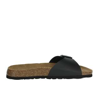 Ciabatta da uomo Grunland CB0672-40 Nera con suola in sughero Comfort Slide - Product Image 4