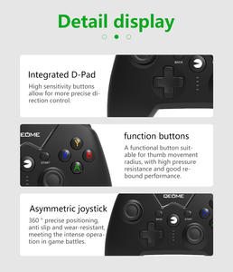 HiCyber Gamepad de retroalimentación de alta vibración Cable de Joystick de audio universal con botón lineal para controlador de juegos de PC - Product Image 5
