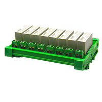 Penjualan Laris 8 Saluran Kontrol DC AC Solid State Modul Relay Elektromagnetik Pelatuk Level Tinggi dan Rendah GJ-5FA-L Kontrol PLC