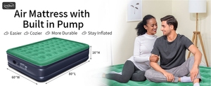 Inflatable cắm trại không khí giường nệm máy bơm không khí phòng ngủ khách sạn ngoài trời nhà sử dụng xen kẽ áp lực loét trở lại chỗ ngồi không khí nệm - Product Image 5