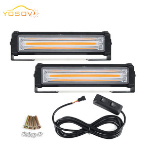 Yosovlamp một đến hai lõi ngô đèn cảnh báo nhấp nháy độ sáng cao để mở đường mui xe sửa đổi nhiệt độ màu 6000K - Product Image 2
