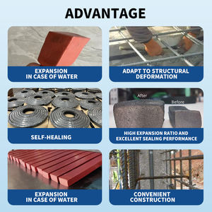 Bandes d'étanchéité <span class=keywords><strong>en</strong></span> <span class=keywords><strong>caoutchouc</strong></span>, joints d'étanchéité <span class=keywords><strong>en</strong></span> bentonite et butyl hydrophiles <span class=keywords><strong>pour</strong></span> <span class=keywords><strong>piscine</strong></span>, étanchéité à l'eau - Product Image 5