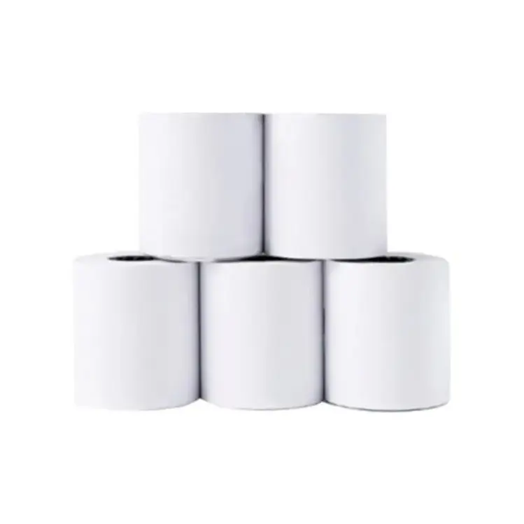 Atacado 80*80mm 57mm * 50mm 57*40mm 57*38mm Papel Registrador Papel Térmico Rolls