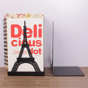 Sujeta Libros Personalizados de Metal, Decorativos para Estantes, Resistentes con Base de Metal, Juego de 2 - Product Image 2
