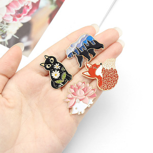 Fabricación de pines y broches surtidos personalizados de esmalte duro, de dibujos animados, bonitos, DIY, de anime suave, para solapa, joyería y <span class=keywords><strong>sombrero</strong></span> - Product Image 2