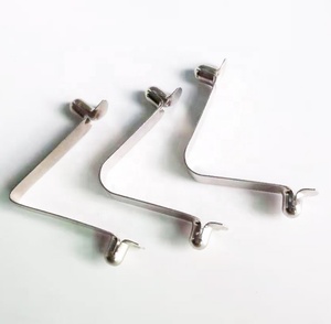 Nút V hình dạng mùa xuân đồ nội thất ống kim loại U Clip kính cửa sổ sửa chữa thay thế công cụ thép Clip tấm V Mùa Xuân Clip - Product Image 2