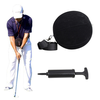 Balle d'entraînement pour le swing de golf, matériau PVC écologique, légère, durable, portable, pour la pratique en intérieur et en extérieur, accessoires de golf